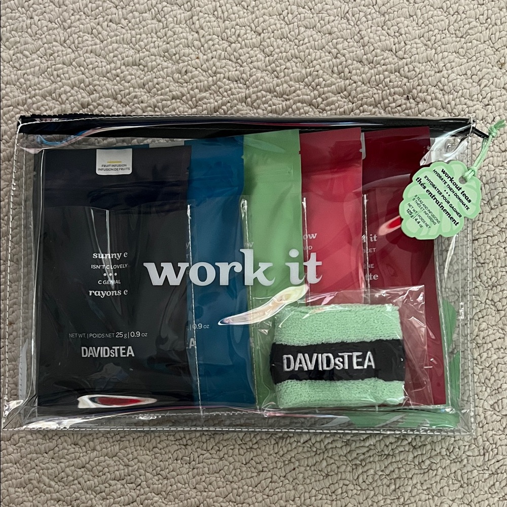 DAVIDsTEA Work It Tea Sampler Set